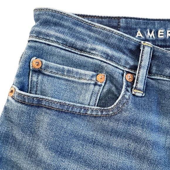 American Eagle jeans Men's Sz 29x32 29 blue original bootcut classic cabincore - Picture 6 of 16